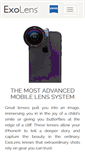 Mobile Screenshot of exolens.com